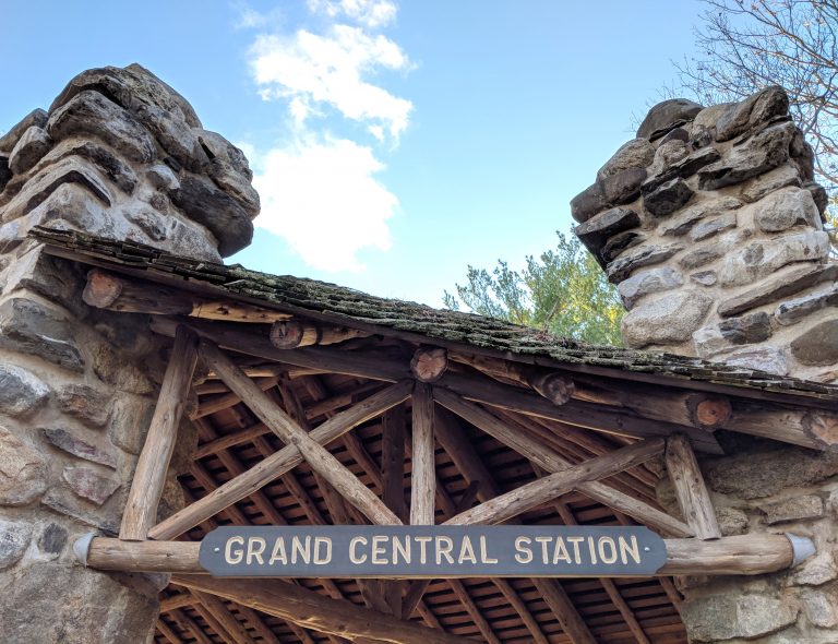 the Grand Central Station at Gillette Castle State Park